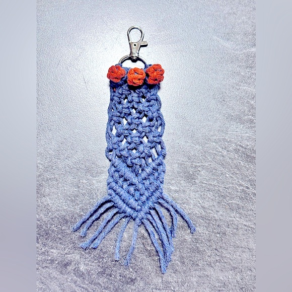 Modern Bohemian Stylish Macrame Keychains: Knotted 2 Perfection, In Every Color - Picture 5 of 16